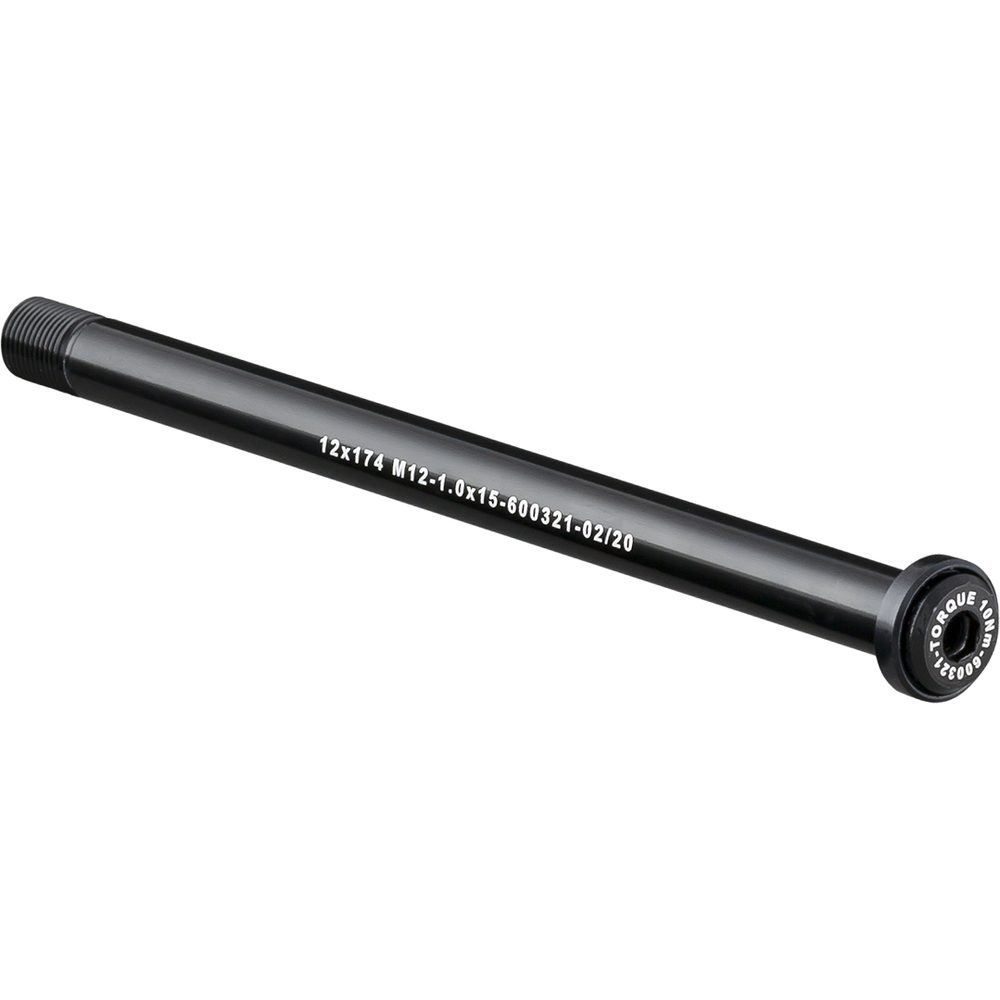 Skewer Bontrager Thru 12 x 174mm Axle Length Black Rear