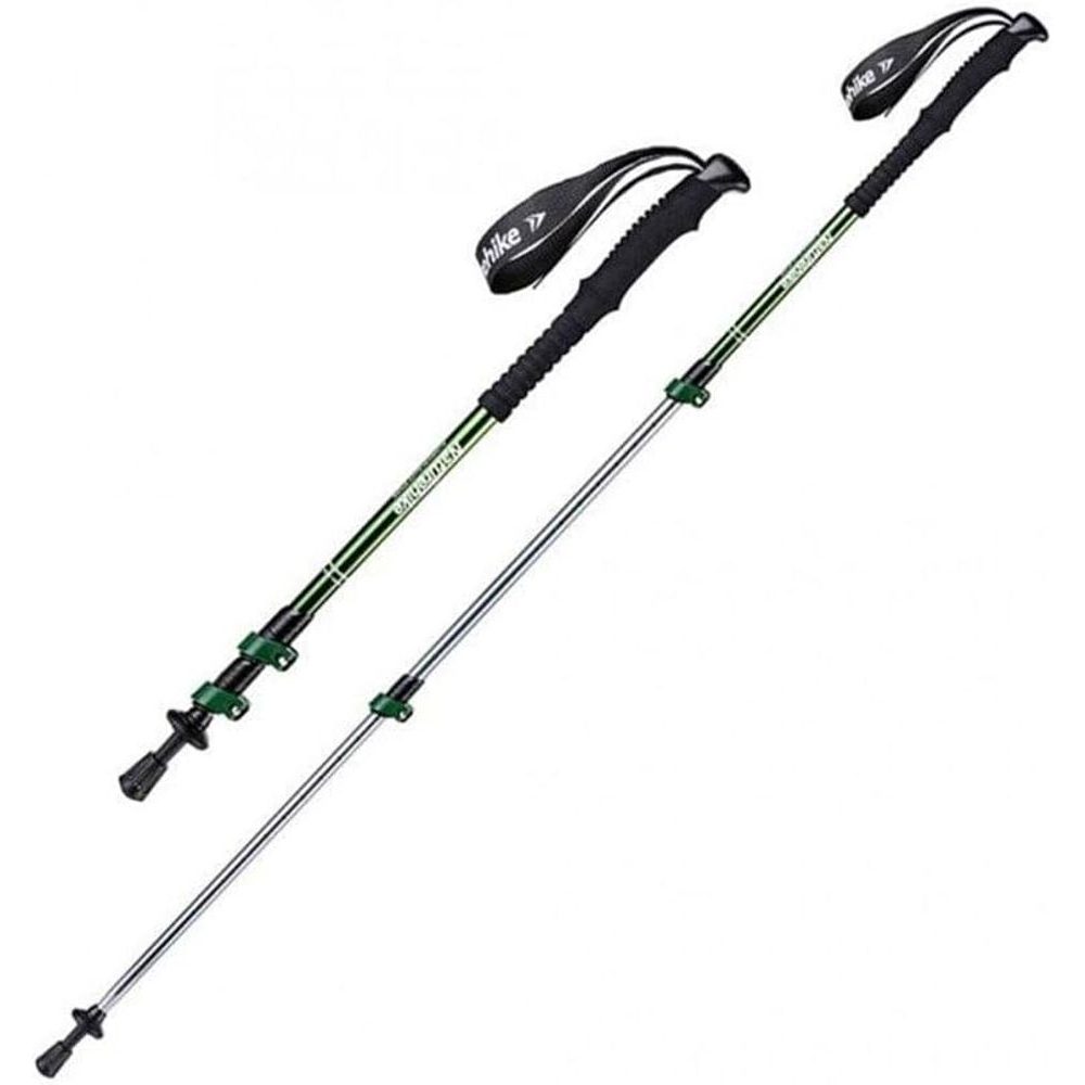 NH17D001-Z-66 trekingová hůl zelená, 62-135 cm