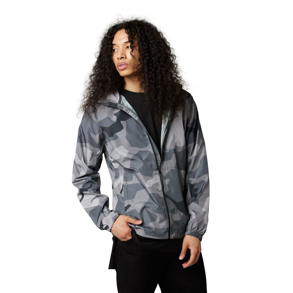 Outdoorweb.eu Geology Camo Windbreaker Black Camor Men s jacket FOX 76.33