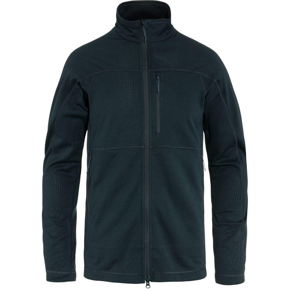 Abisko Lite Fleece Jacket M Dark Navy