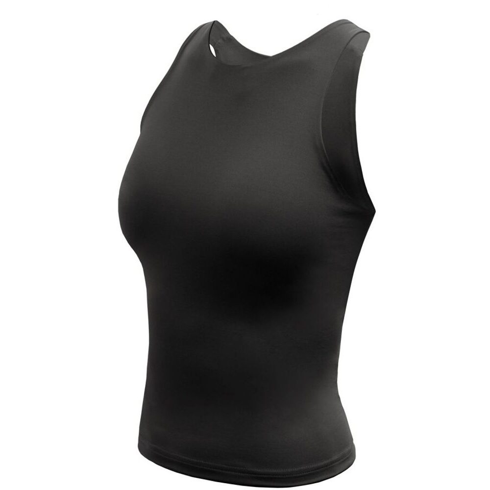 INFINITY ECO dámský crop top true black