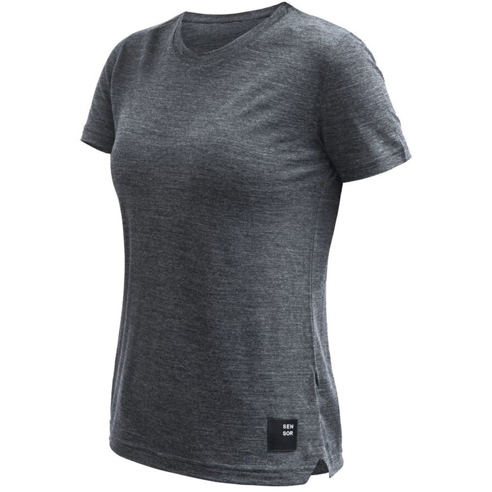 MERINO LITE dámské triko kr.rukáv anthracite gray