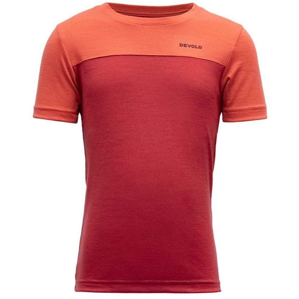 Norang Merino Tee Kid, Beauty/Coral