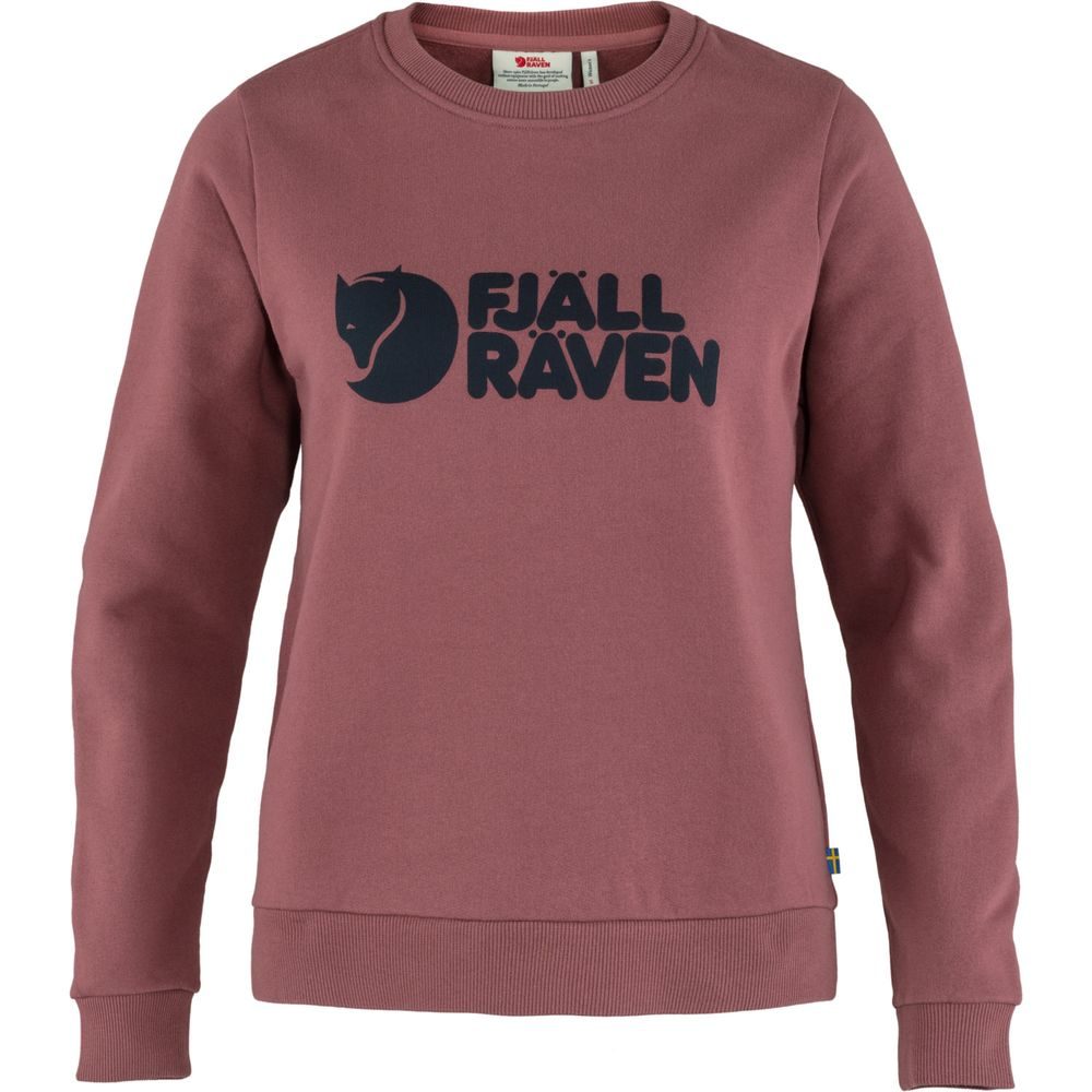 Fjällräven Logo Sweater W Mesa Purple