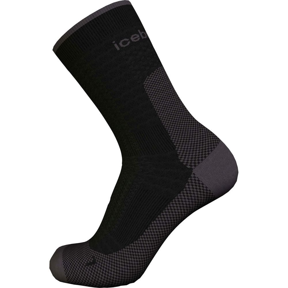 M Mer Hike+ Ultralight Crew BLACK/OBSIDIAN