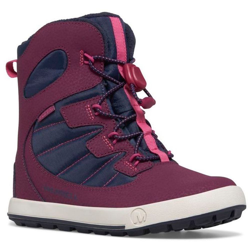 MK167147 SNOW BANK WTPF navy/berry children's winter shoes