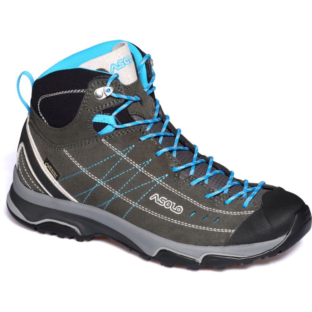 Nucleon Mid GV ML, graphite/silver/cyan blue