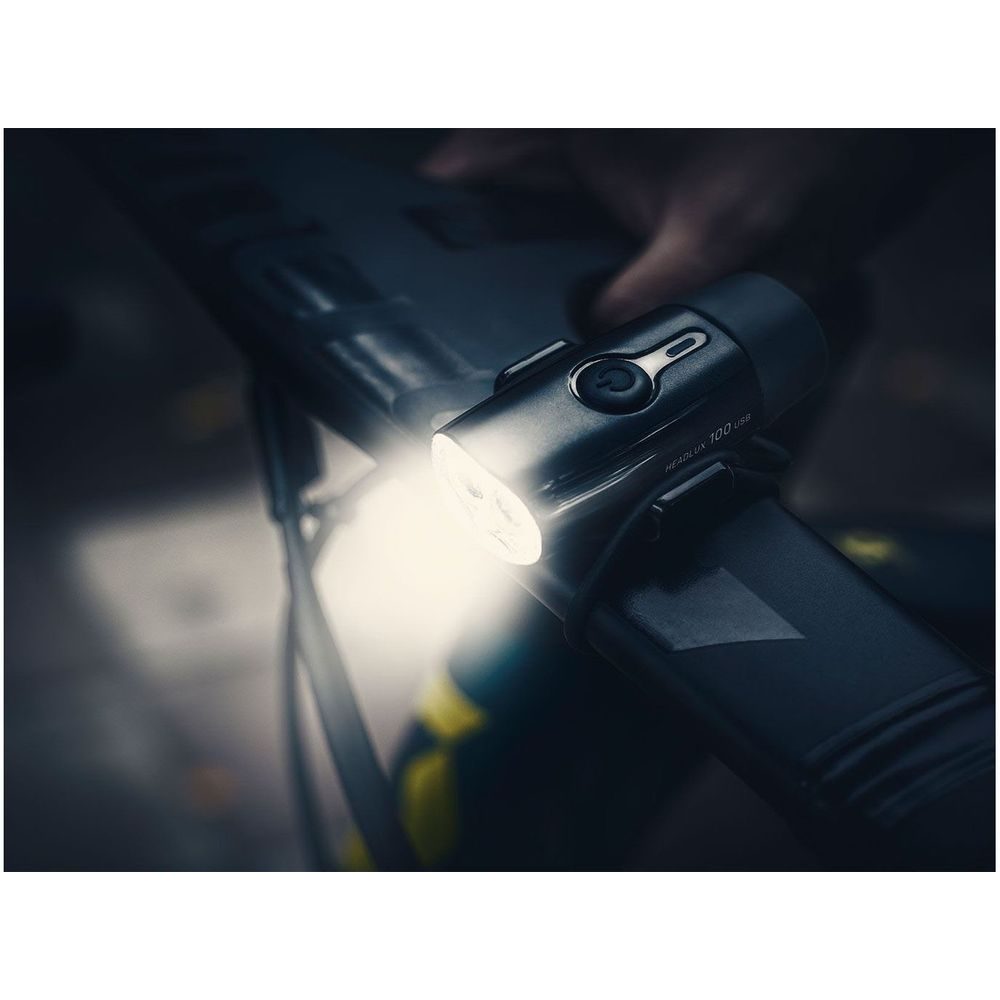 světlo na helmu HEADLUX USB 100