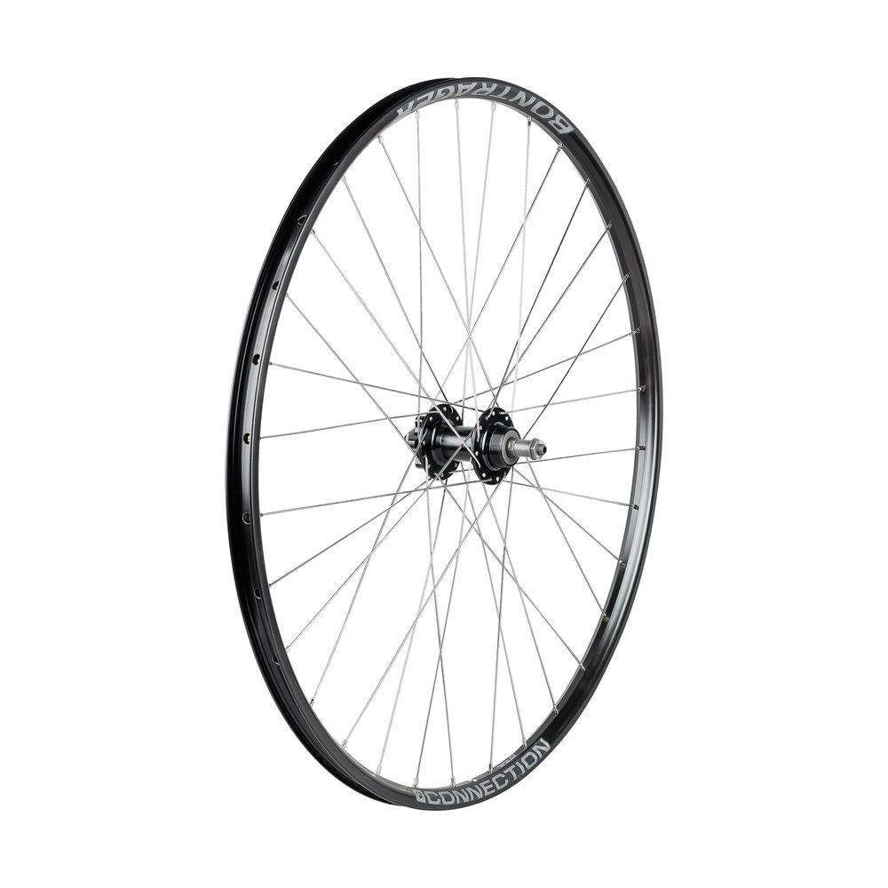 Bontrager Connection Disc 700c MTB Wheel, Anthracite/stříbrná