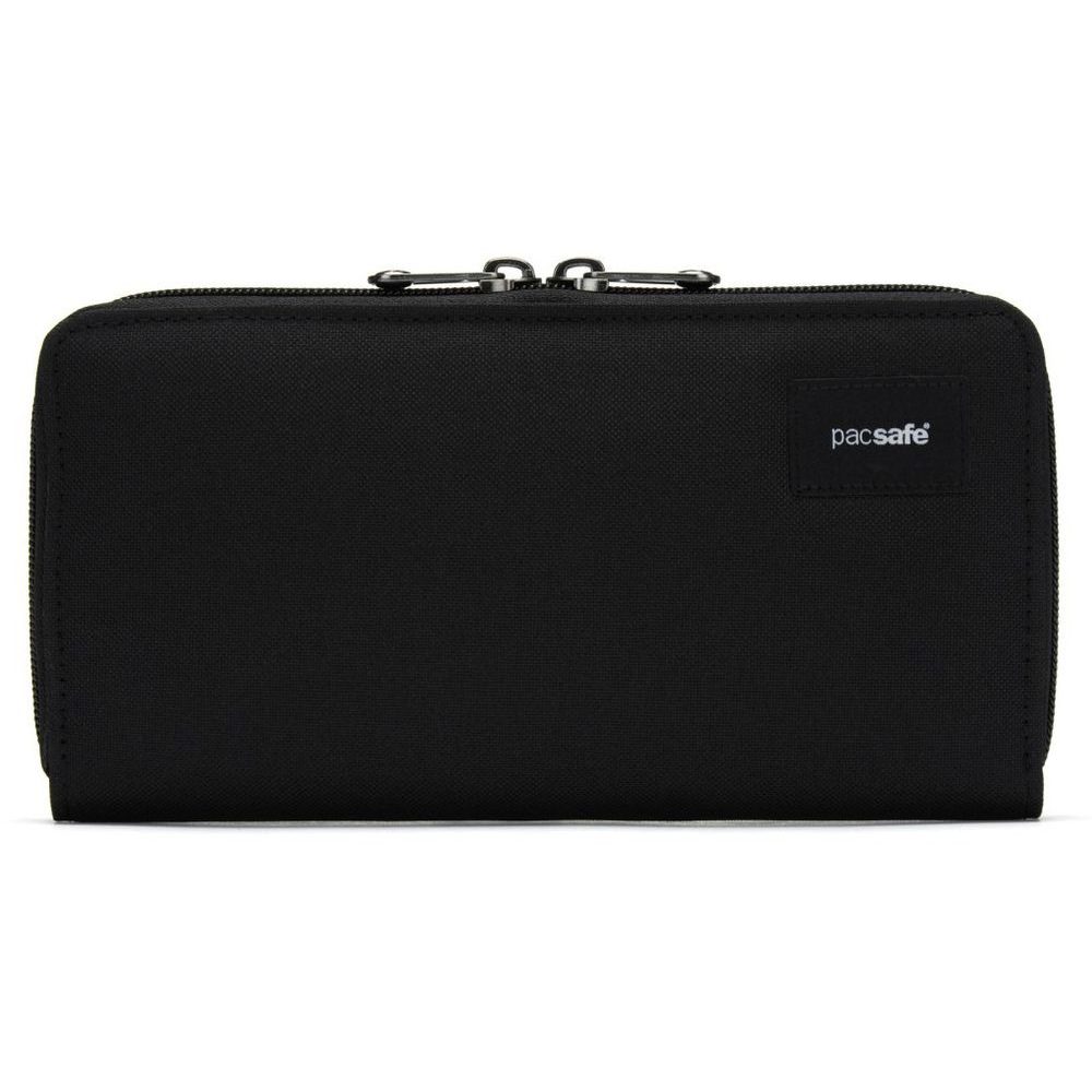 RFIDSAFE CONTINENTAL WALLET jet black