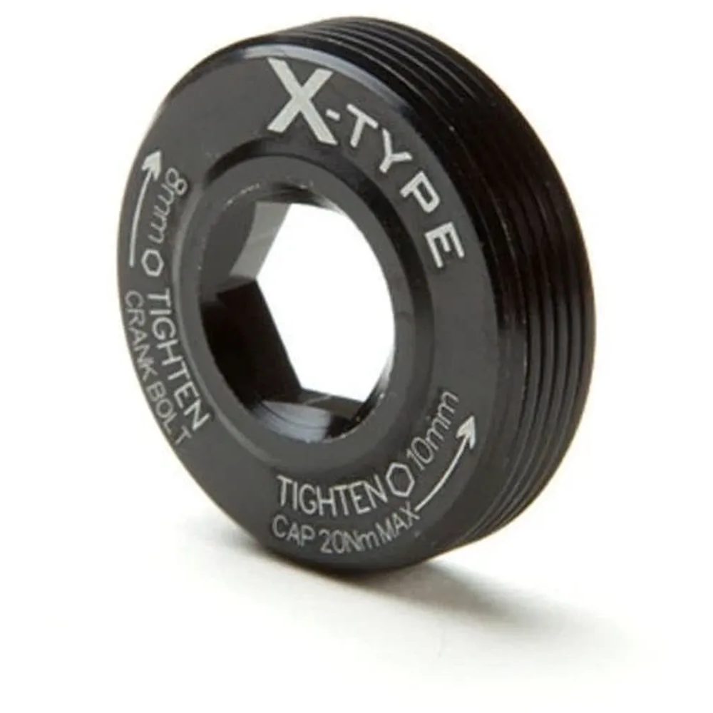 PULLER CAP, X-TYPE, 7075, BLACK