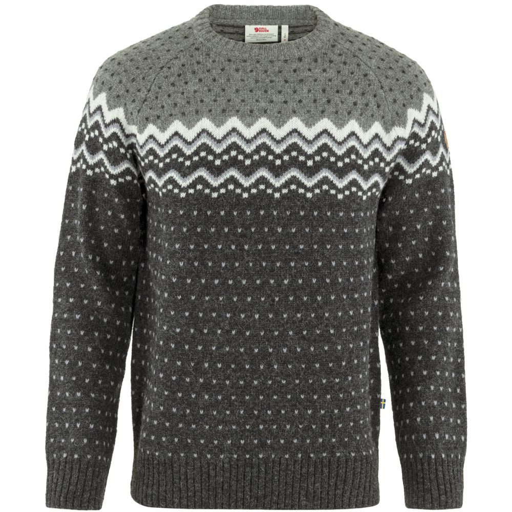 Övik Knit Sweater M Dark Grey-Grey