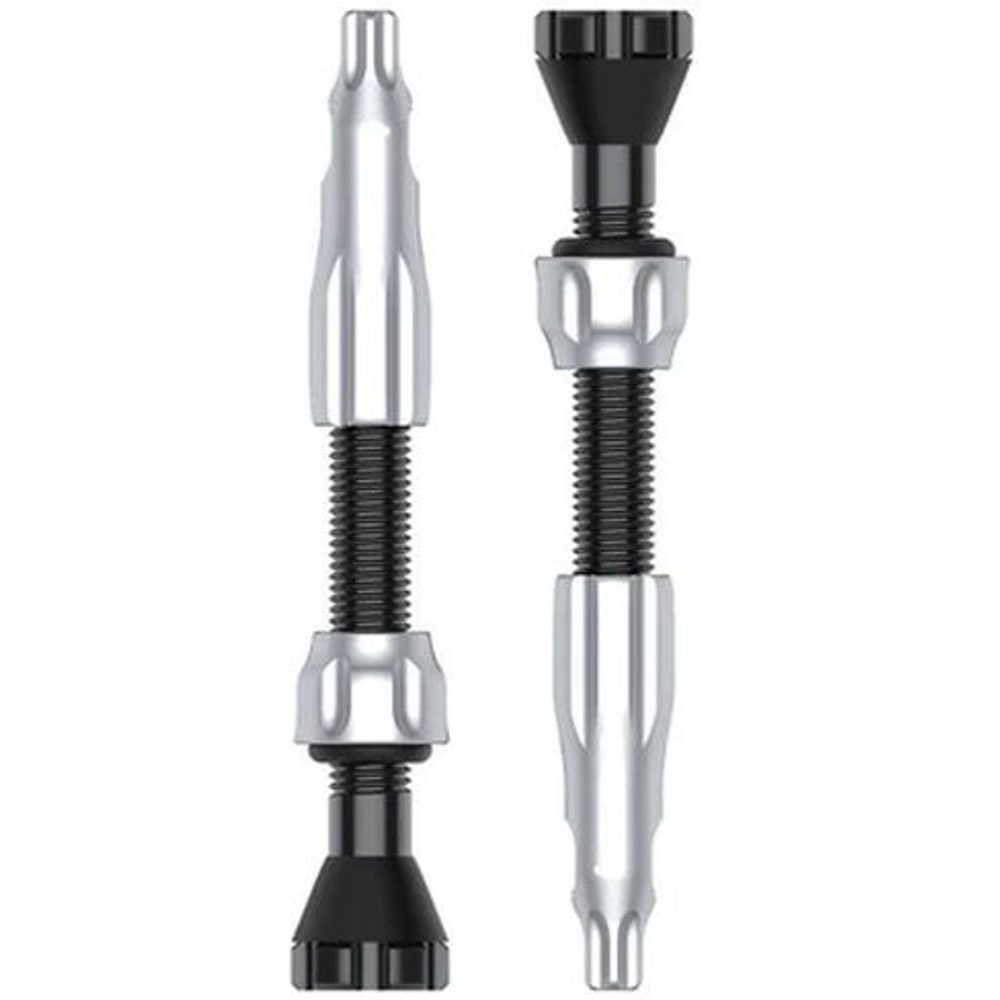 CNC TLR VALVE 44MM SILVER