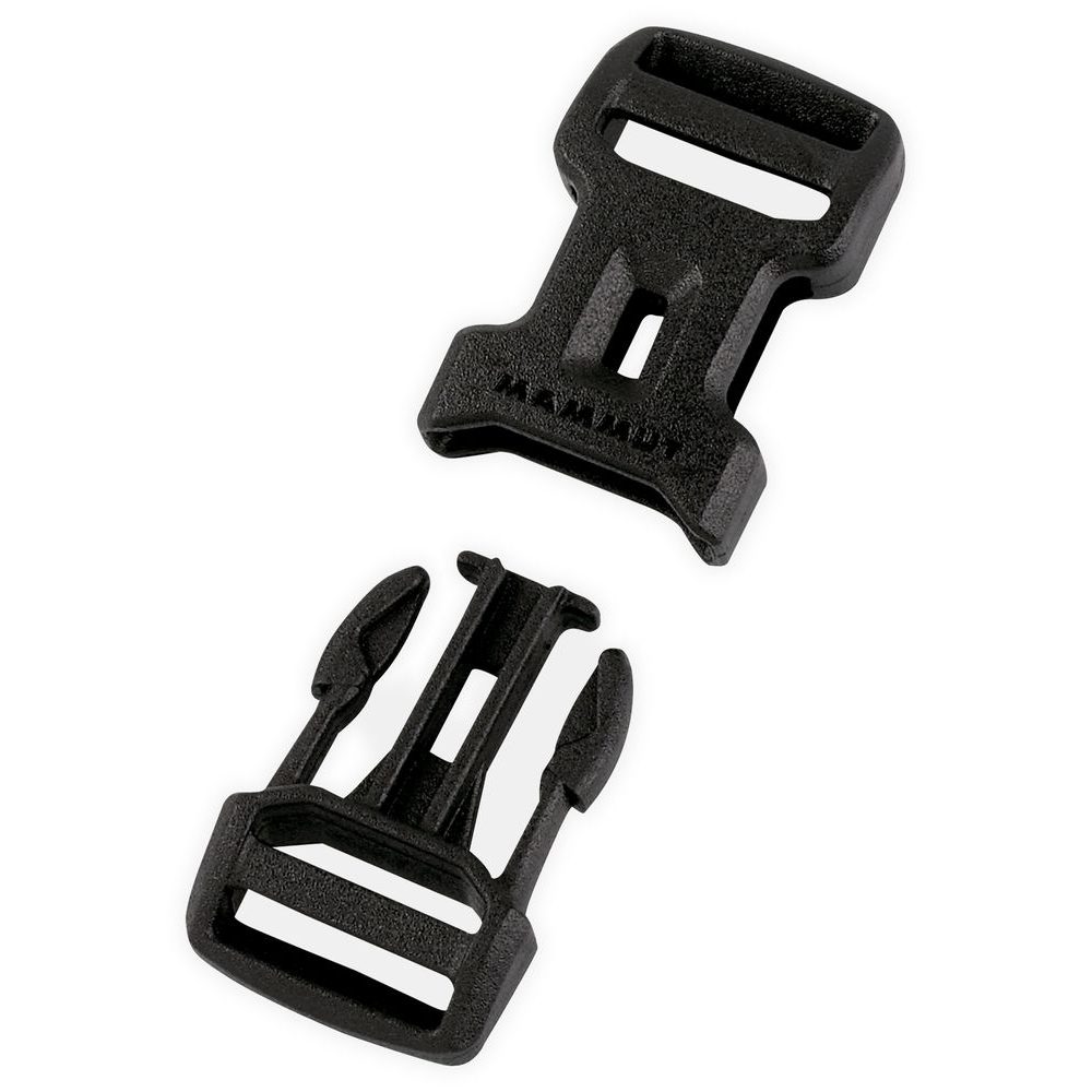 Dual Adjust Side Squeeze Buckle 38mm black