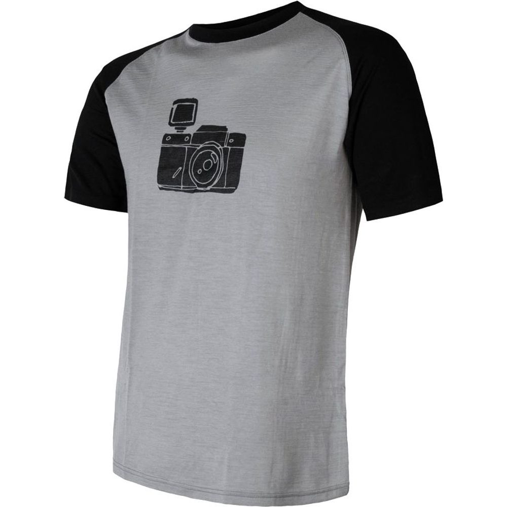 MERINO ACTIVE PT CAMERA šedá/černá