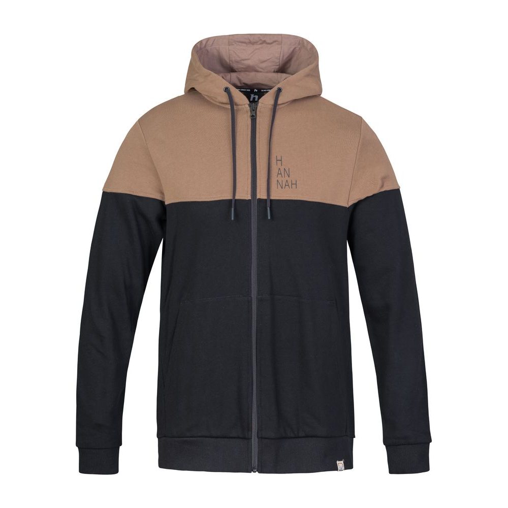 FEZCO HOODY, anthracite/coca mocha