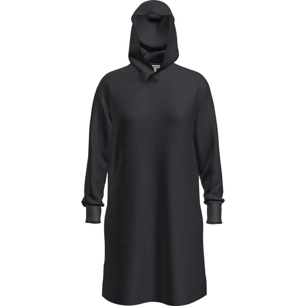 W Mer Crush LS Dress BLACK