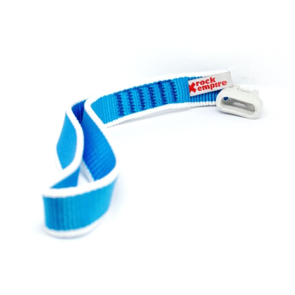 Expresní smyčka PA 20mm/18cm, Azurová