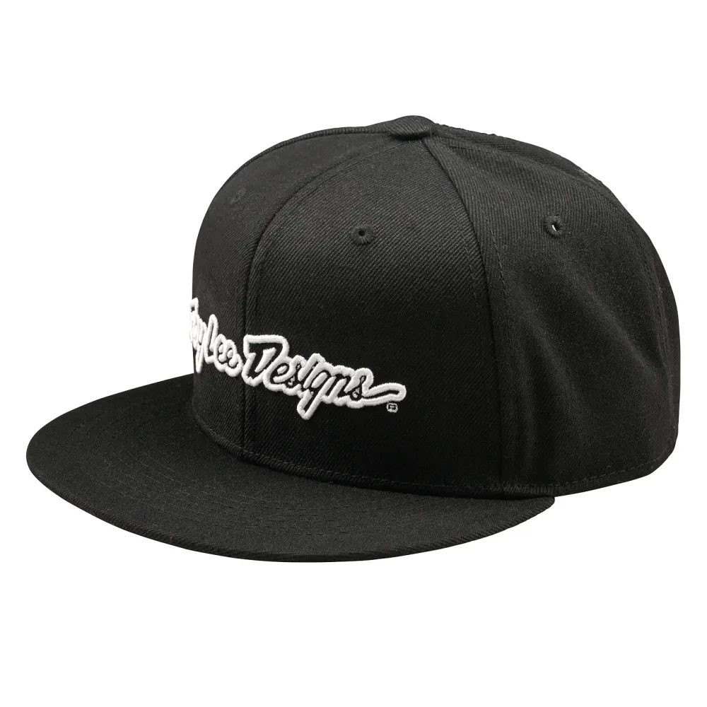 FLAT BILL SNAPBACK SIGNATURE BLACK