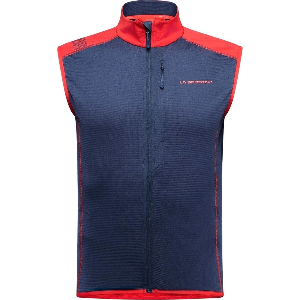 Existence Vest M Night Sky/Mountain Red