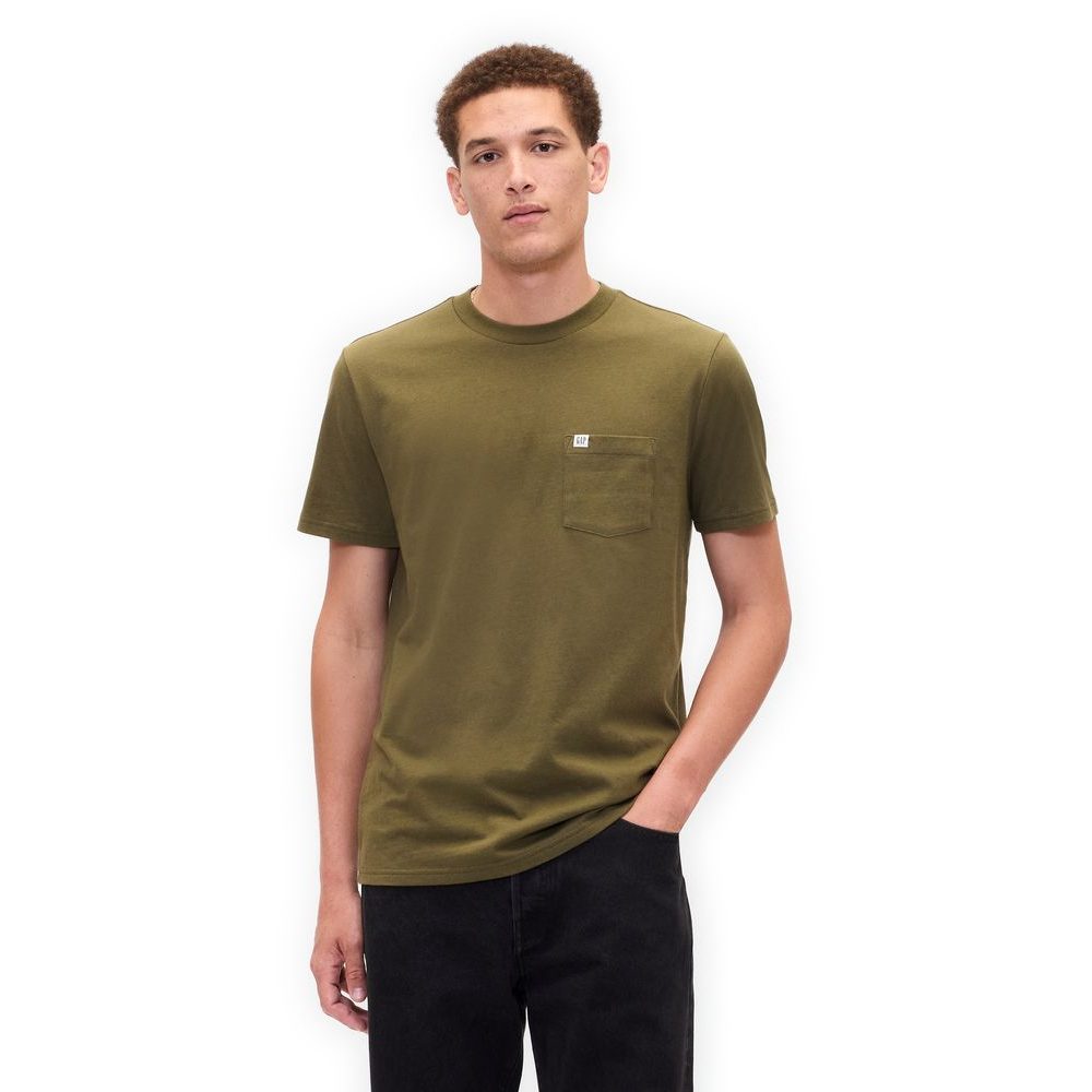 857901-17 Tričko s kapsičkou Zelená