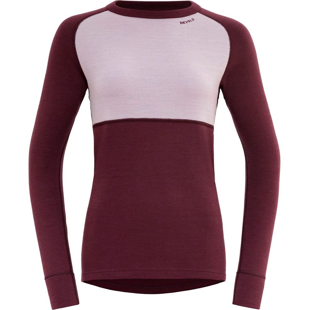 Expedition Merino Silk Shirt Wmn, Port/Orchid