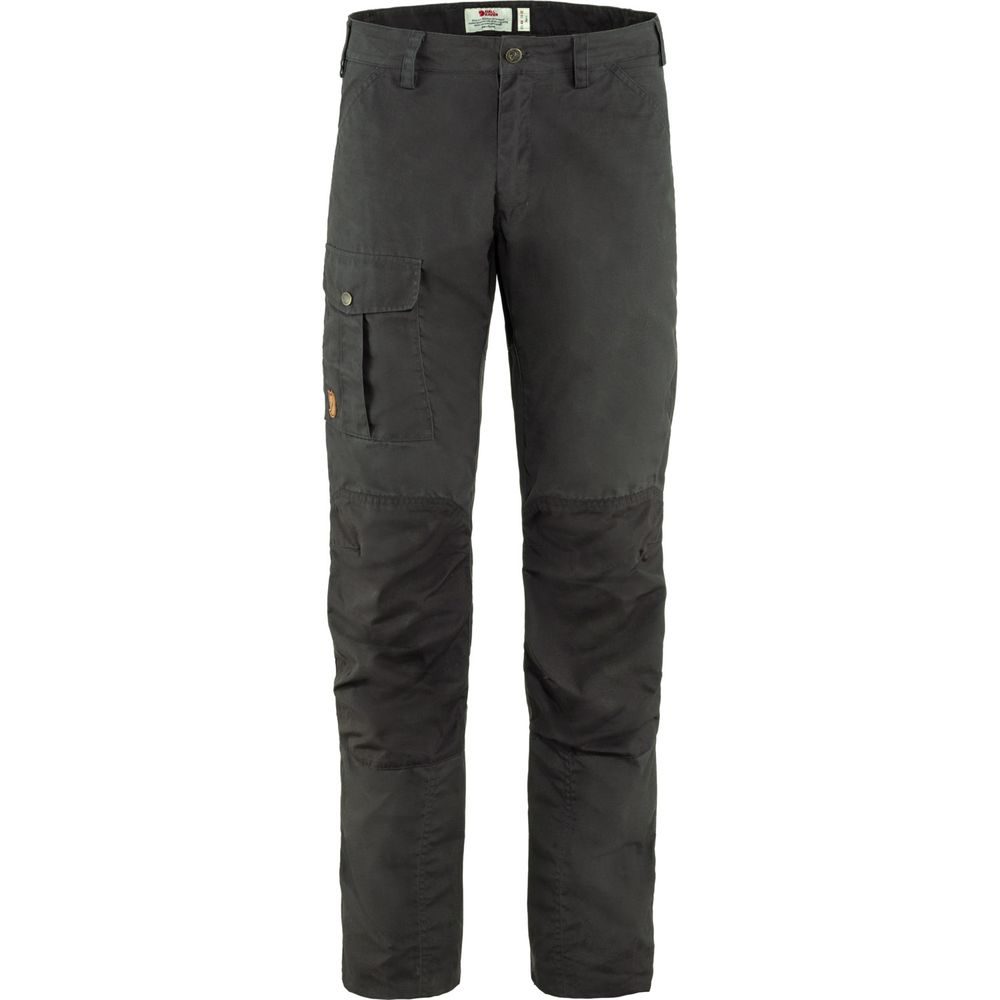 Nils Trousers M Long Dark Grey