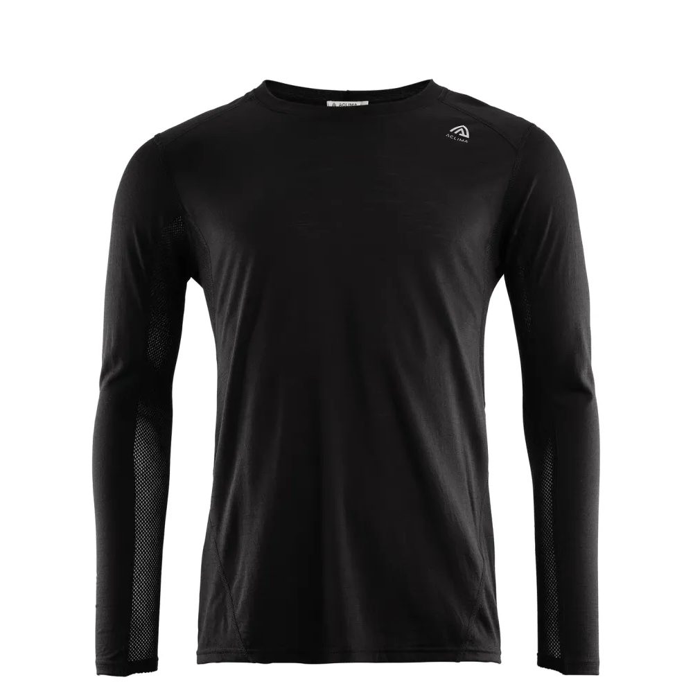 LightWool Sports Shirt, Man jet black