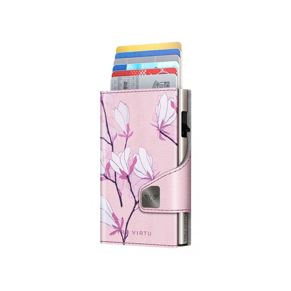 Wallet Click & Slide - SE 3D Cherry Blossom/Silver
