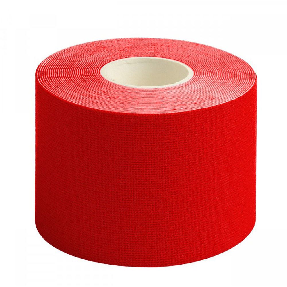 Kinesiology tape 5 cm x 5 m, červená