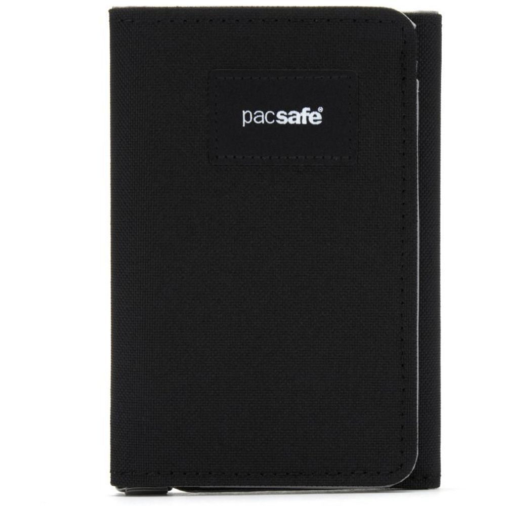 RFIDSAFE TRIFOLD WALLET jet black