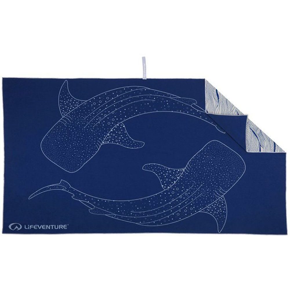 Recycled SoftFibre Trek Towel whale