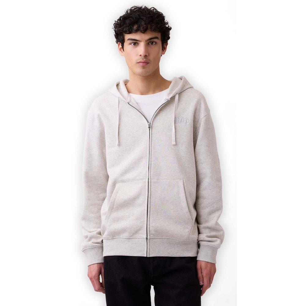 887221-00 Mikina s logem Unisex Šedá