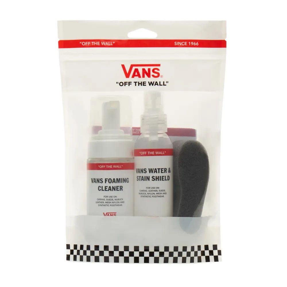 VANS SHOE CARE CANVAS KIT - GLOBAL white