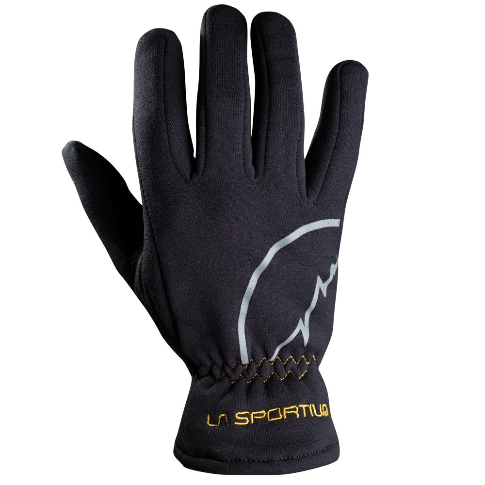 Stretch Gloves X48 black-yellow