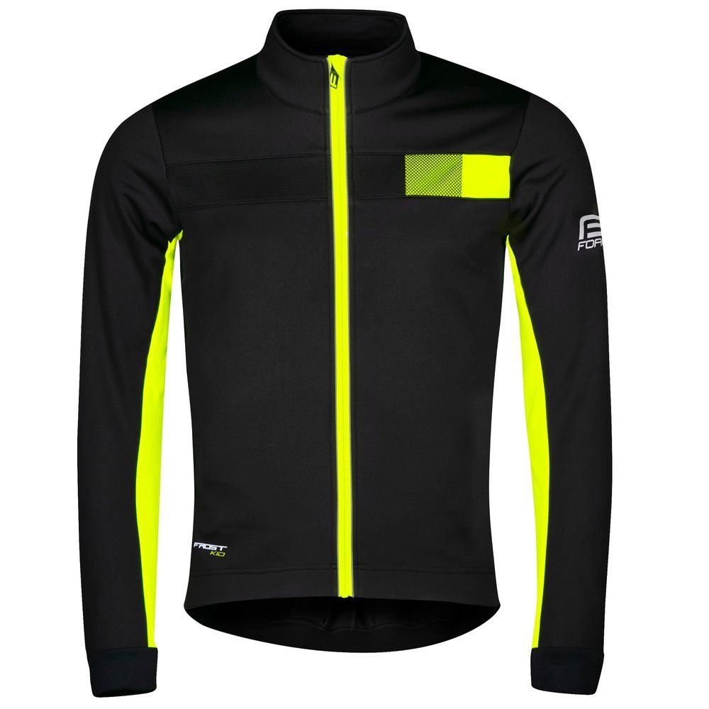 F FROST KID softshell, černo-fluo