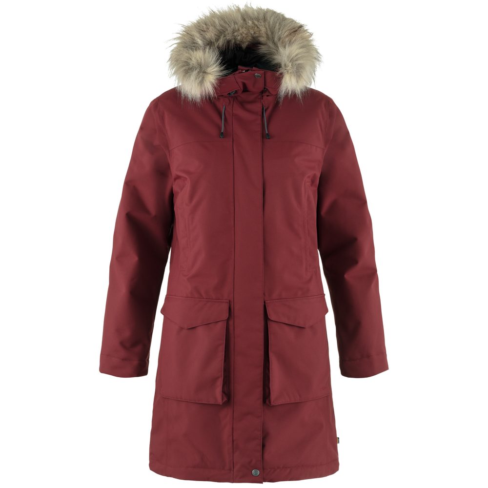 Nuuk Lite Parka W Bordeaux Red