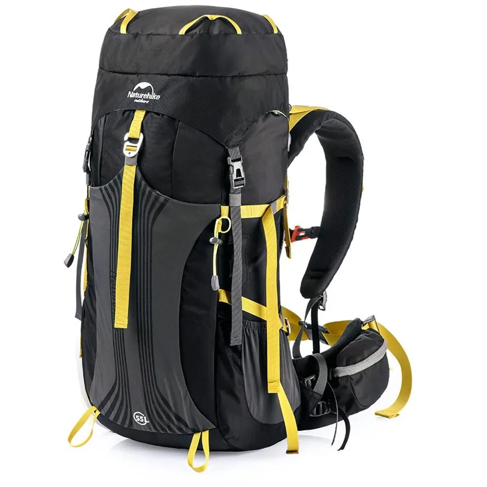 Hiking backpack 55L, black