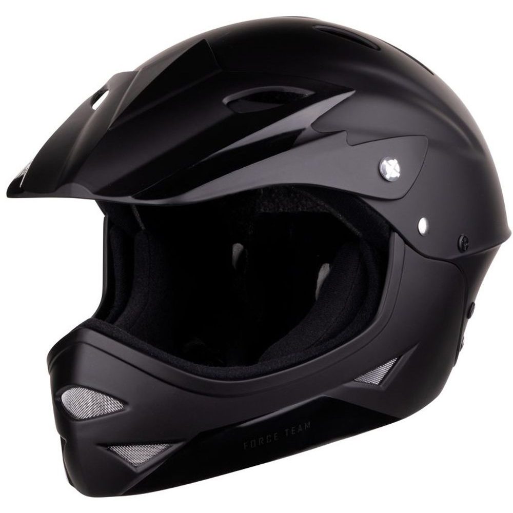 DOWNHILL junior, černá matná