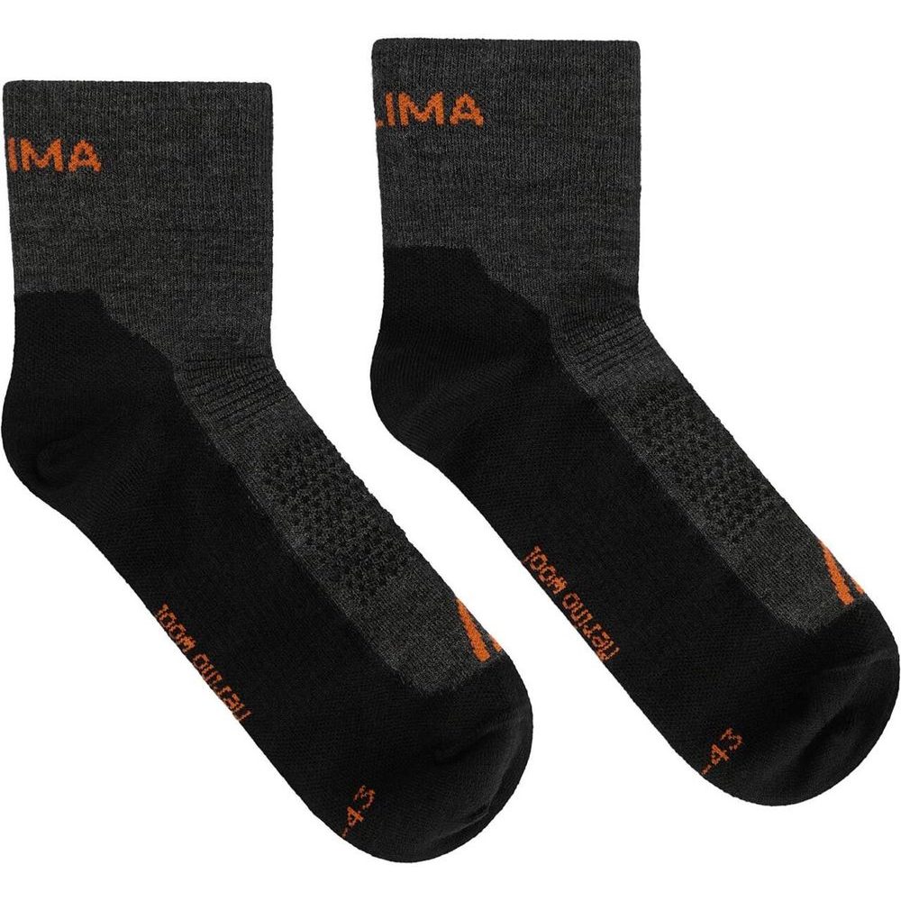 Running socks 2-pack Grey/Jet Black