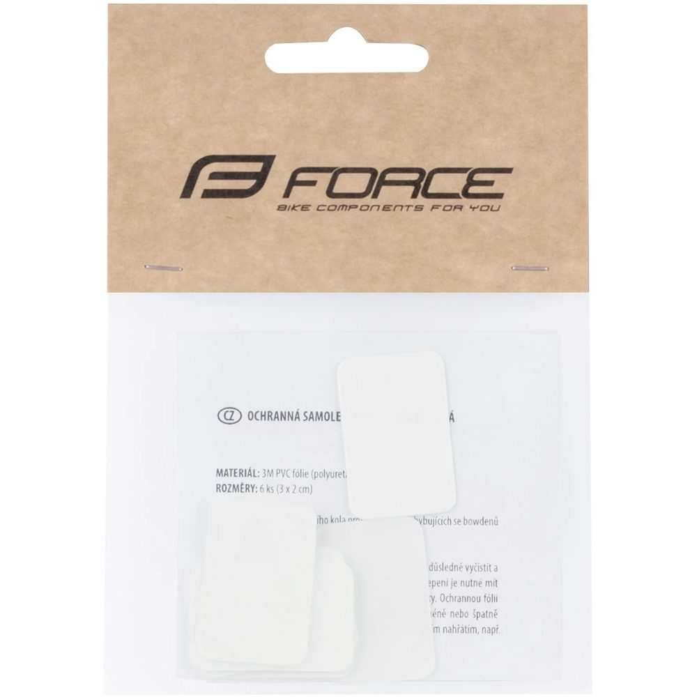 F pod bowden sada 6ks, čiré