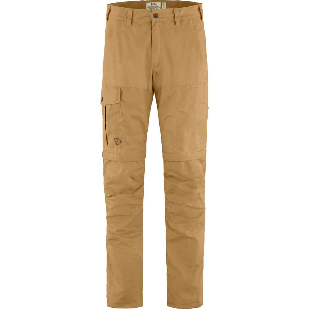 Outdoorweb.eu Karl Pro Zip off Trousers M Buckwheat Brown men s outdoor trousers FJALLRAVEN 174.23