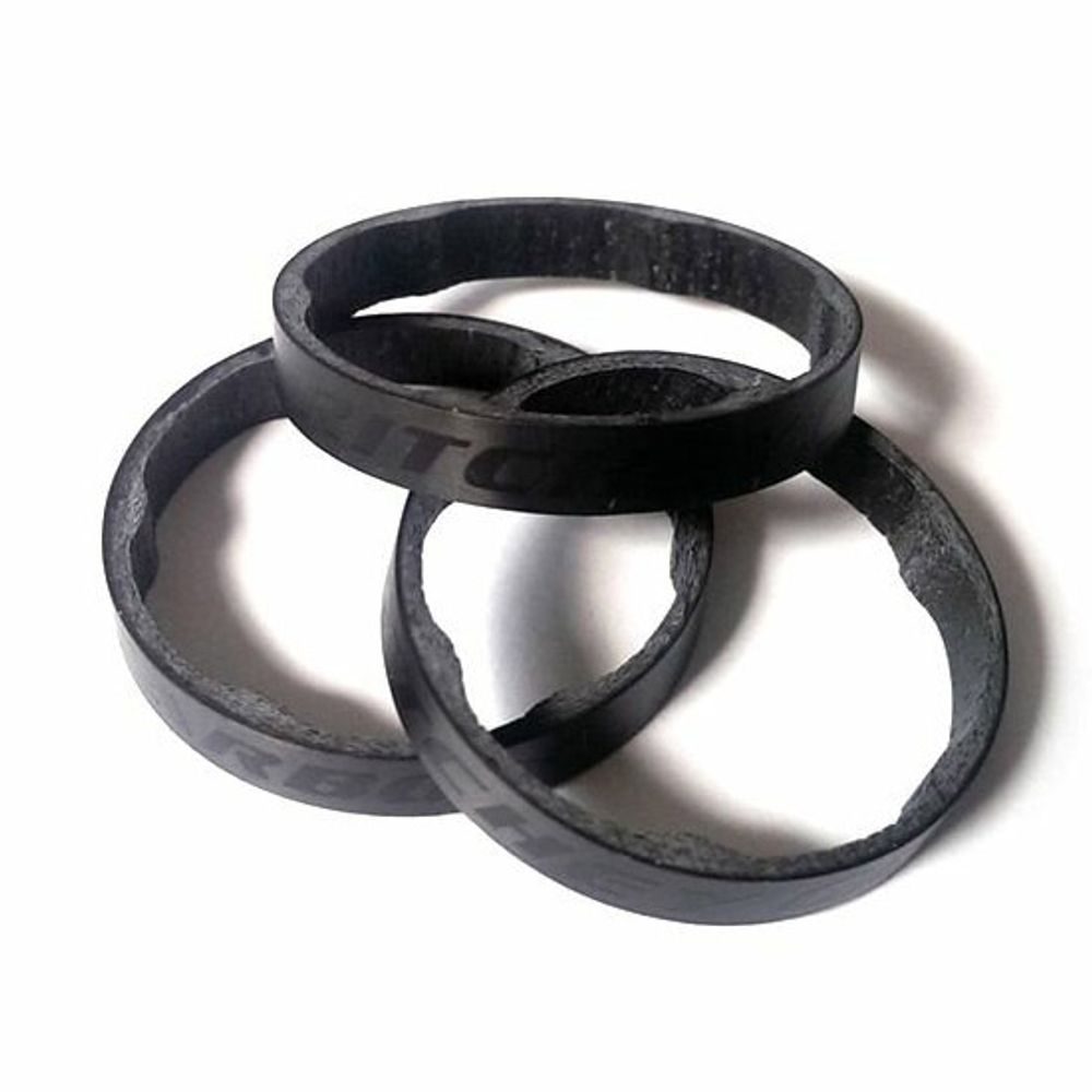 WCS CARBON černá matte 28.6x5 mm 1ks