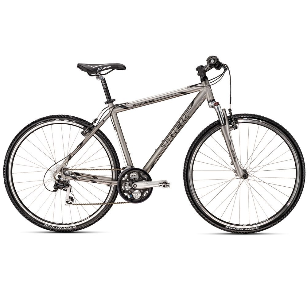 7300 E-SATIN PLATINIUM - odpružené trekingové kolo