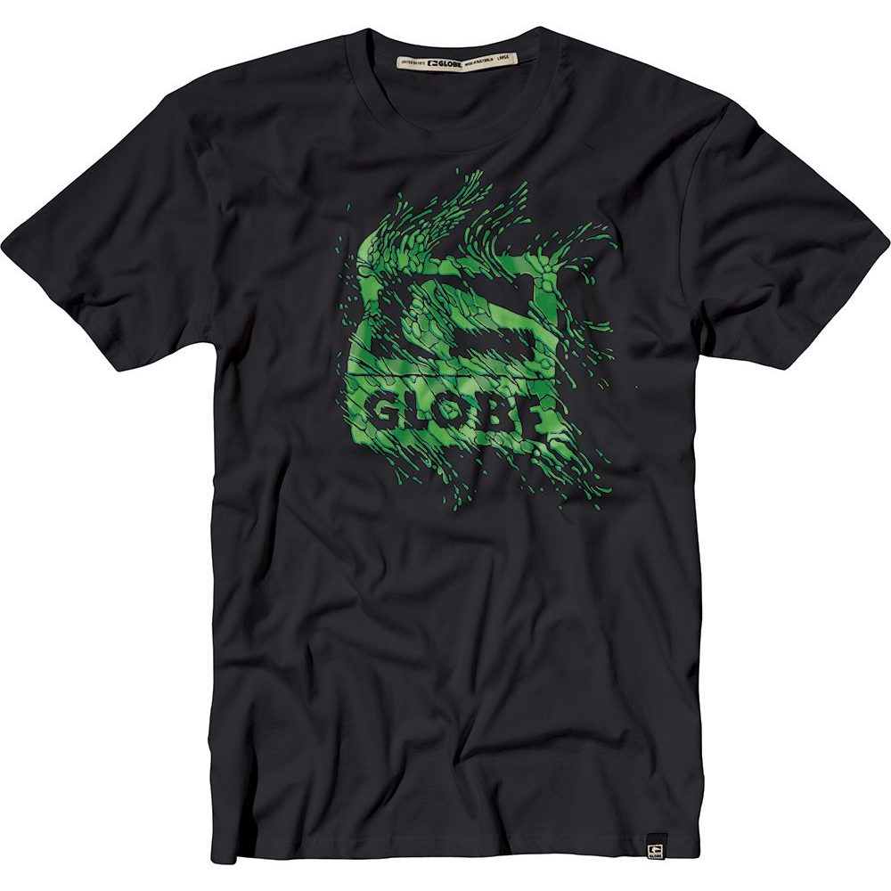 GB01120021 TURBULENT TEE BLACK - pánské tričko