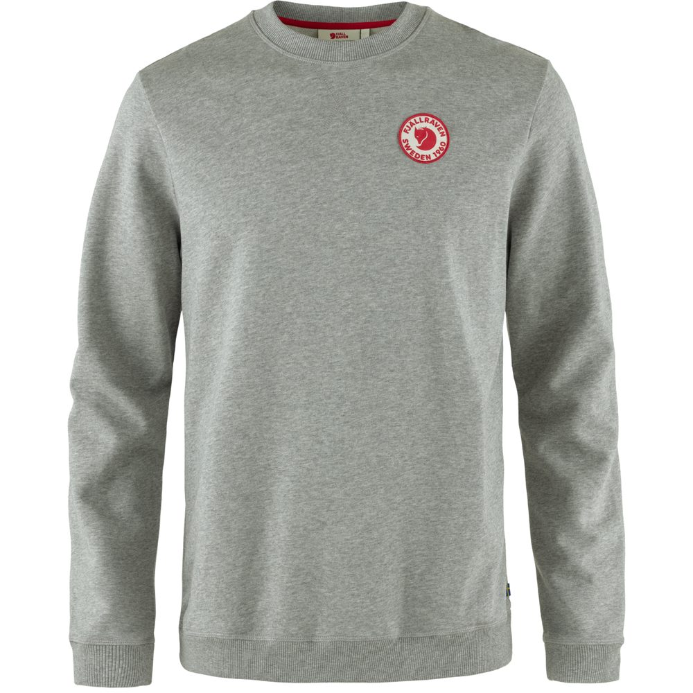 1960 Logo Badge Sweater M, Grey-Melange