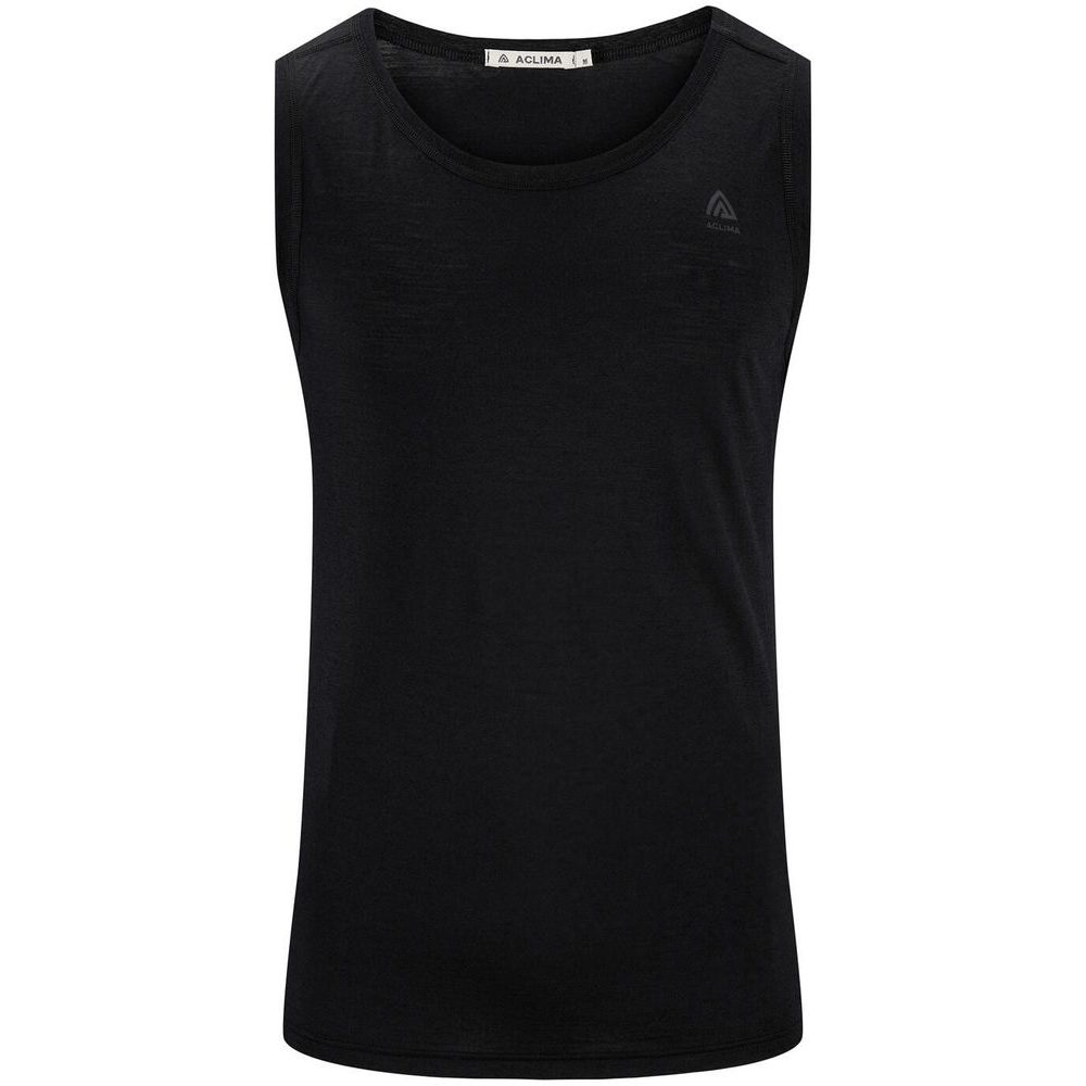 LightWool 140 singlet V2 M's Jet Black