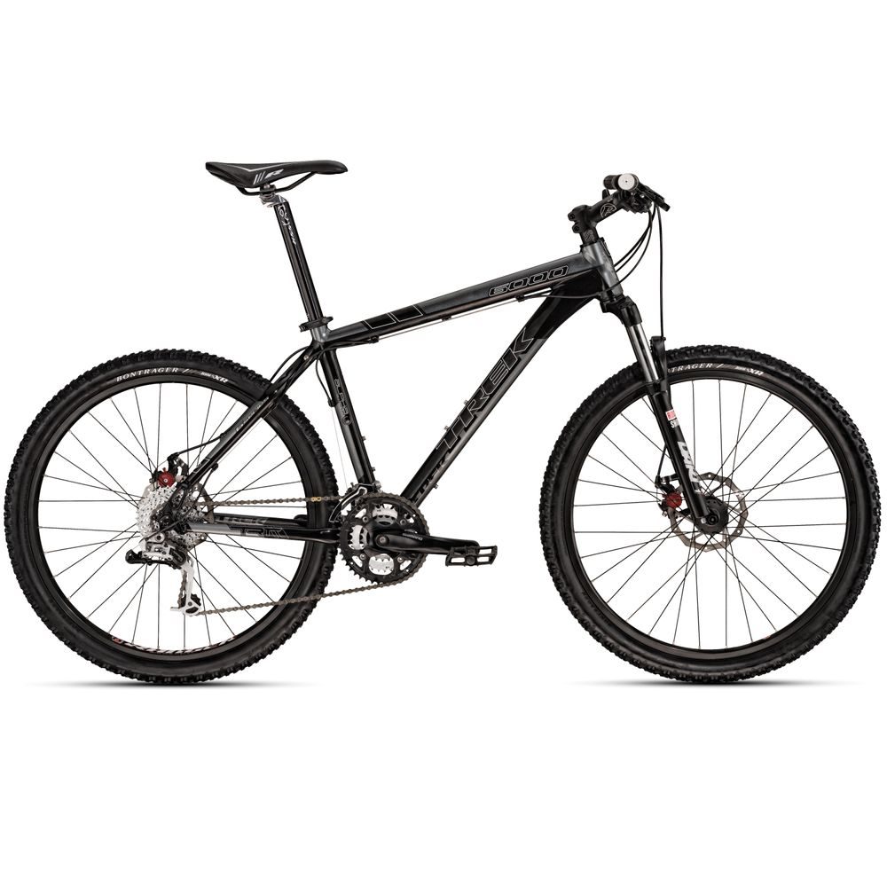 6000 DISC E GLOSS BLACK odpružené horské kolo