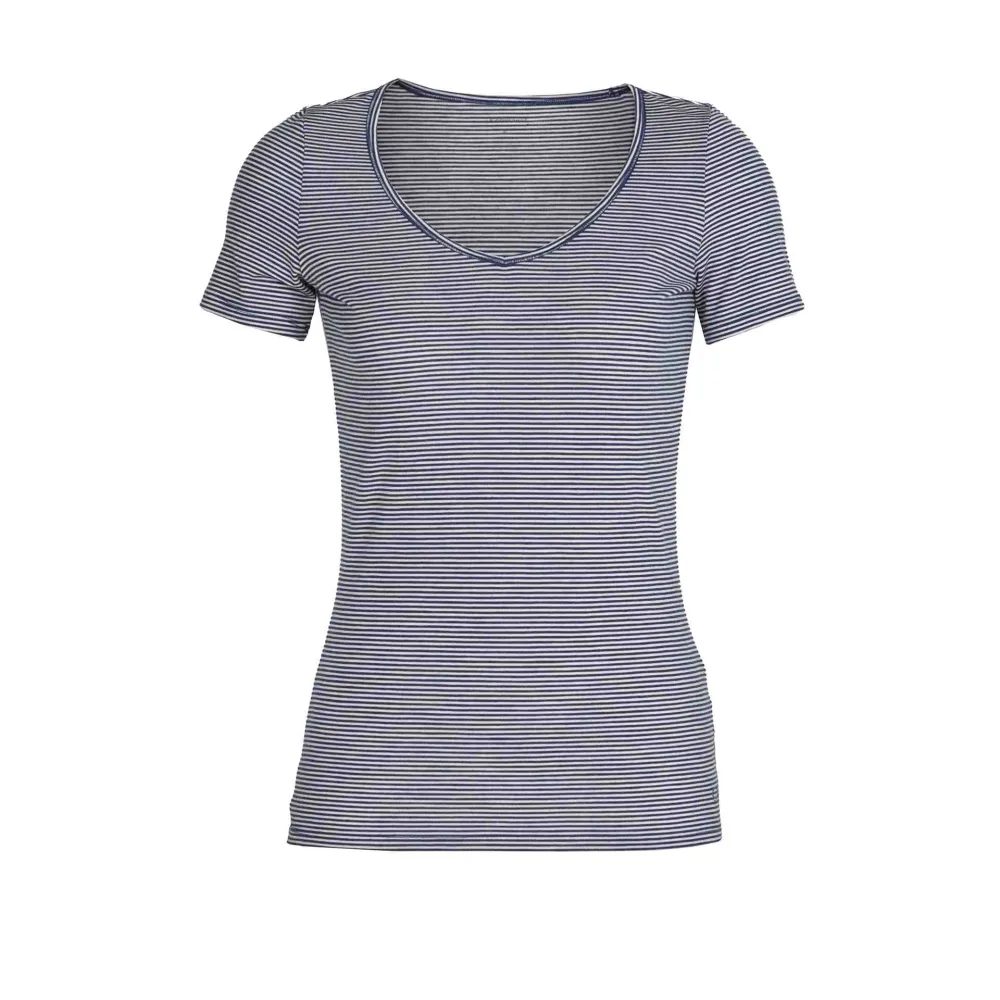 W SIREN SS SWEETHEART, ROYAL NVY/SNW/S