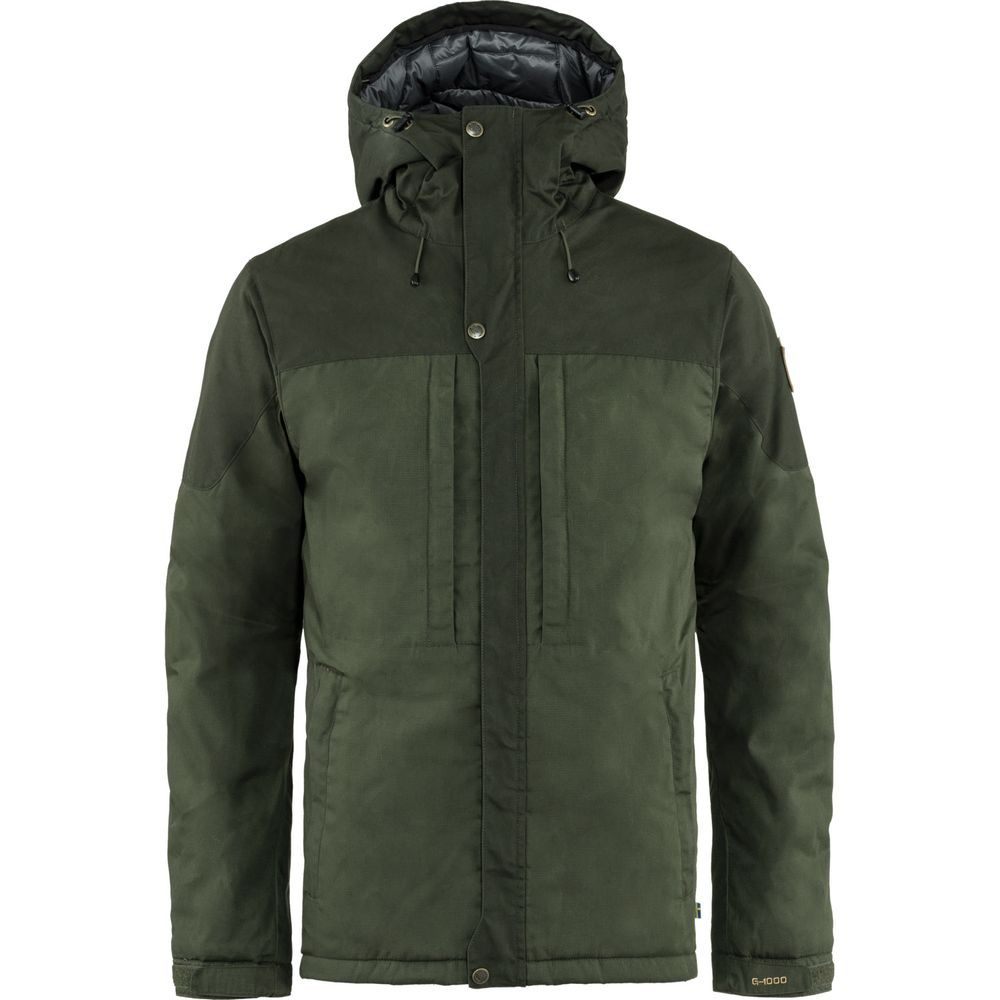 Skogsö Padded Jacket M Deep Forest